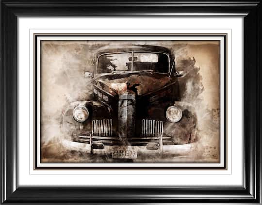 Antique Car Framed Print 36.5" x 28.5"
